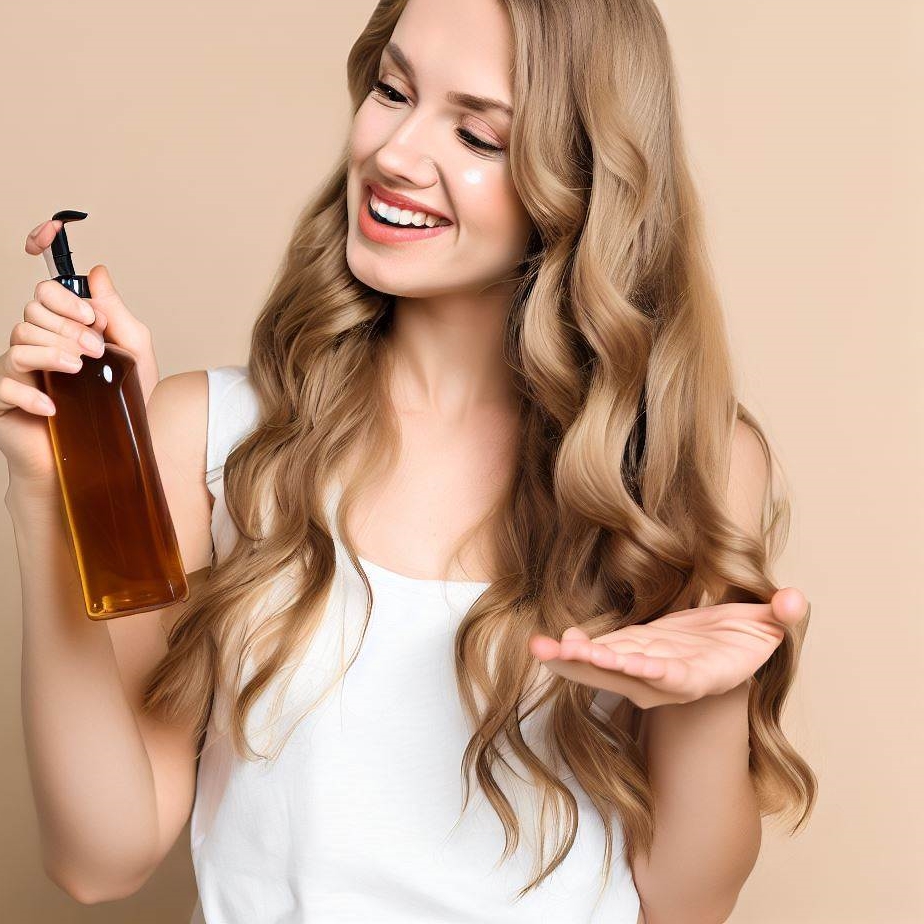 Jaka odżywką zmyć olej z włosów